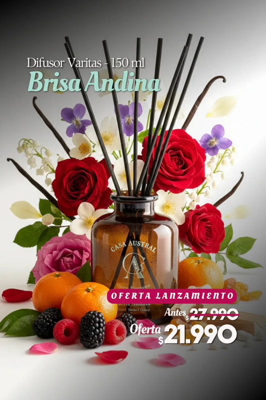 Difusor Varitas 150 ml Brisa Andina [Floral]