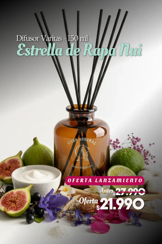 Difusor Varitas 150 ml Estrella de Rapa Nui [Frutal]