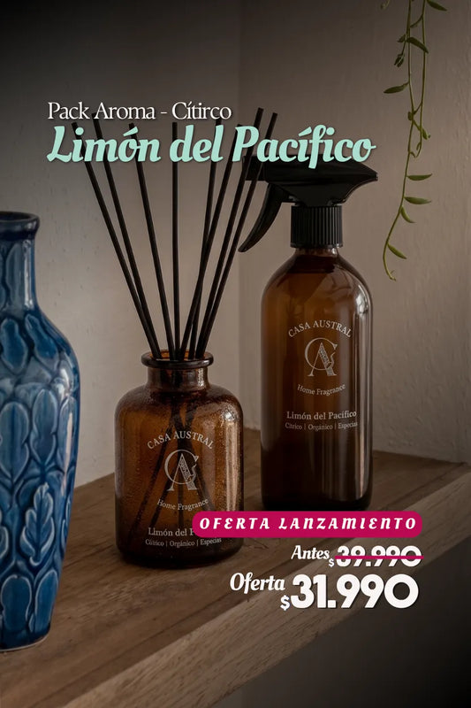 Pack Aroma Limón del Pacífico [Cítrico]